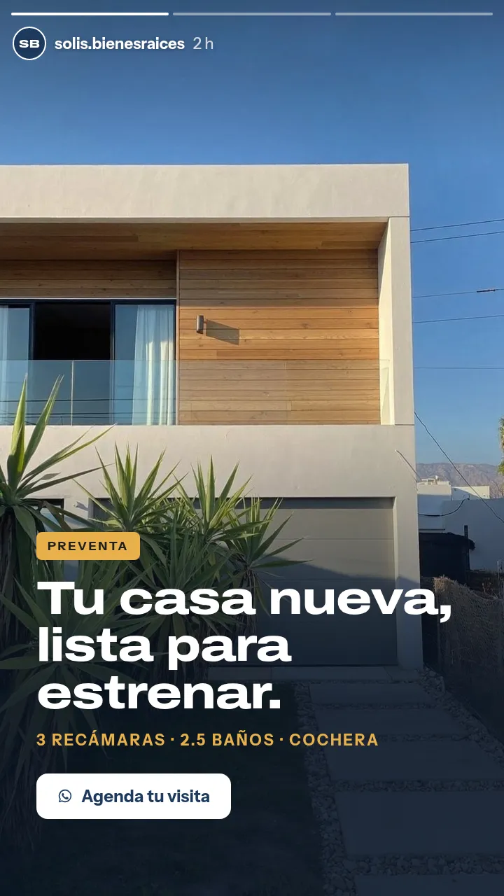 Después: Historia terminada para asesor inmobiliario